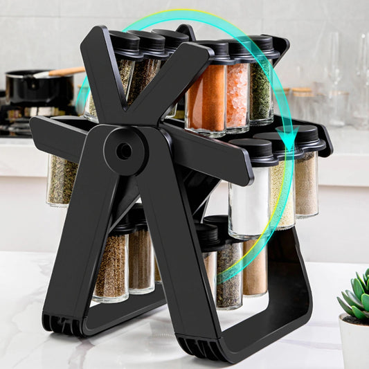 Rotating Ferris Wheel Seasoning Rack - Modern Kitchen Organizer – Duvencioglu