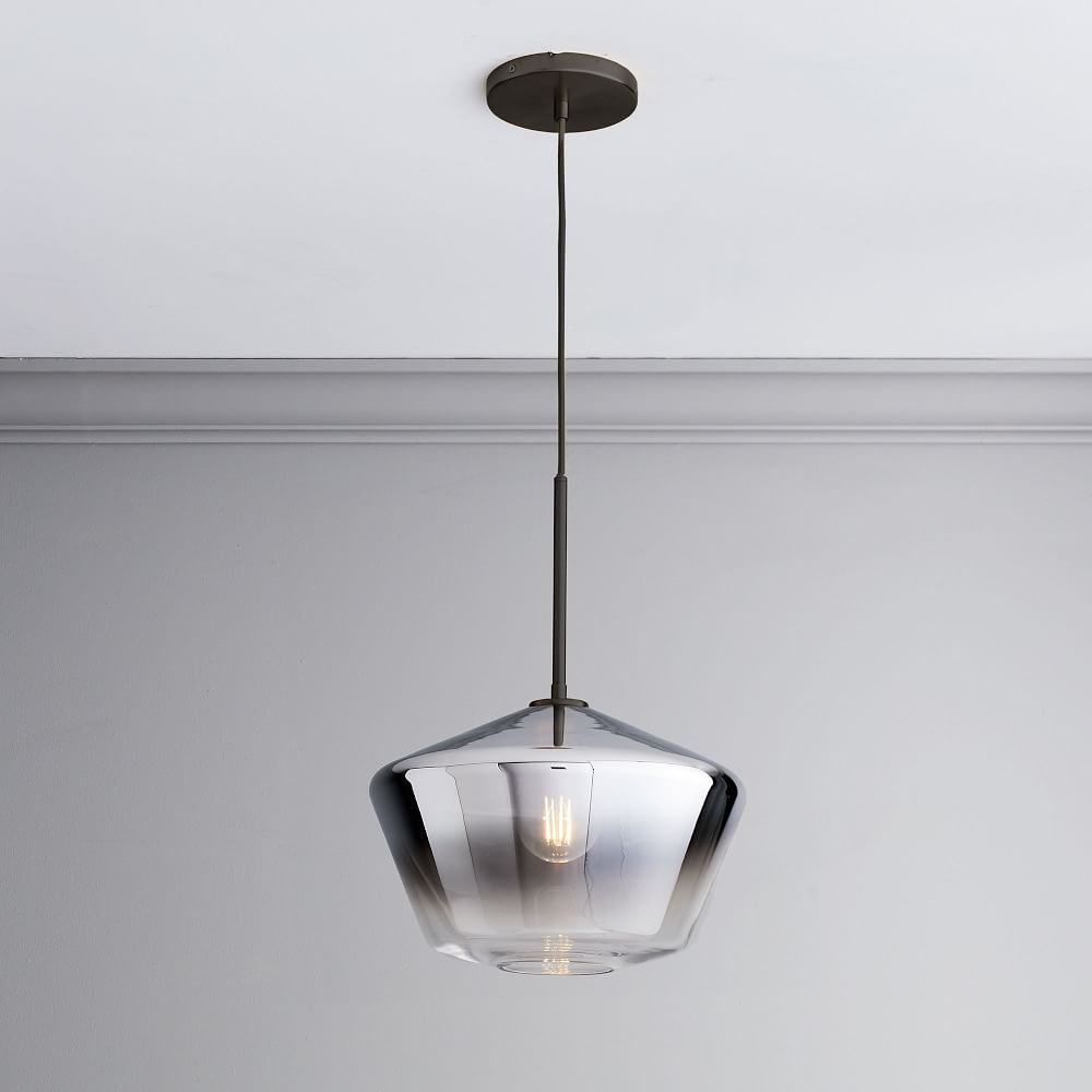 Nordic Minimalist Single-Head Glass Chandelier – Luxury Café & Bar Pendant – Duvencioglu