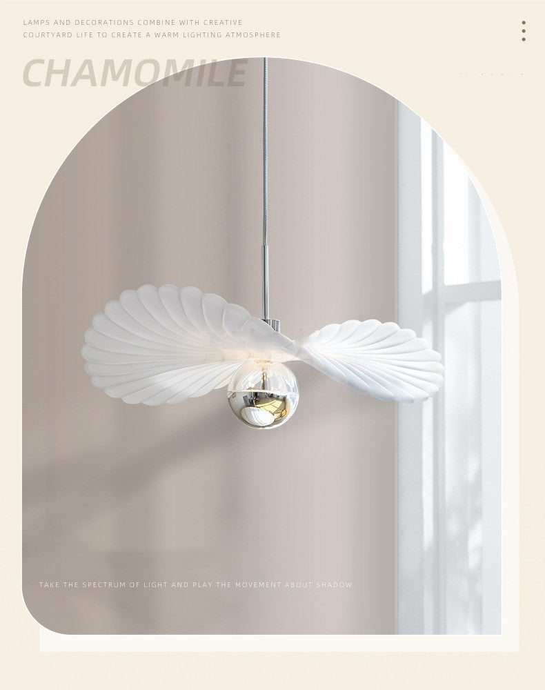 Modern Resin LED Chandelier – Single-Head Pendant for Bedrooms & Hallways – Duvencioglu