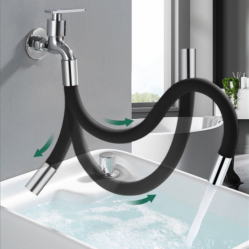360° Rotatable Faucet Extender - Universal Splash-Proof Extension Tube – Duvencioglu