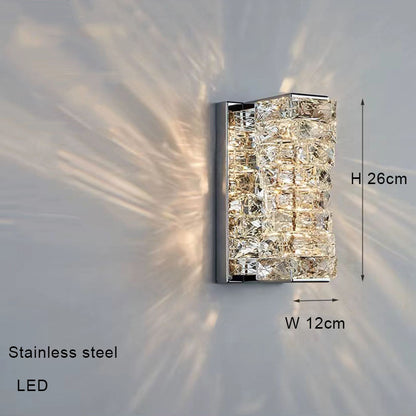 Light-Luxury Crystal LED Chandelier – 800 mm Push-Button Pendant (YSL-5994) – Duvencioglu