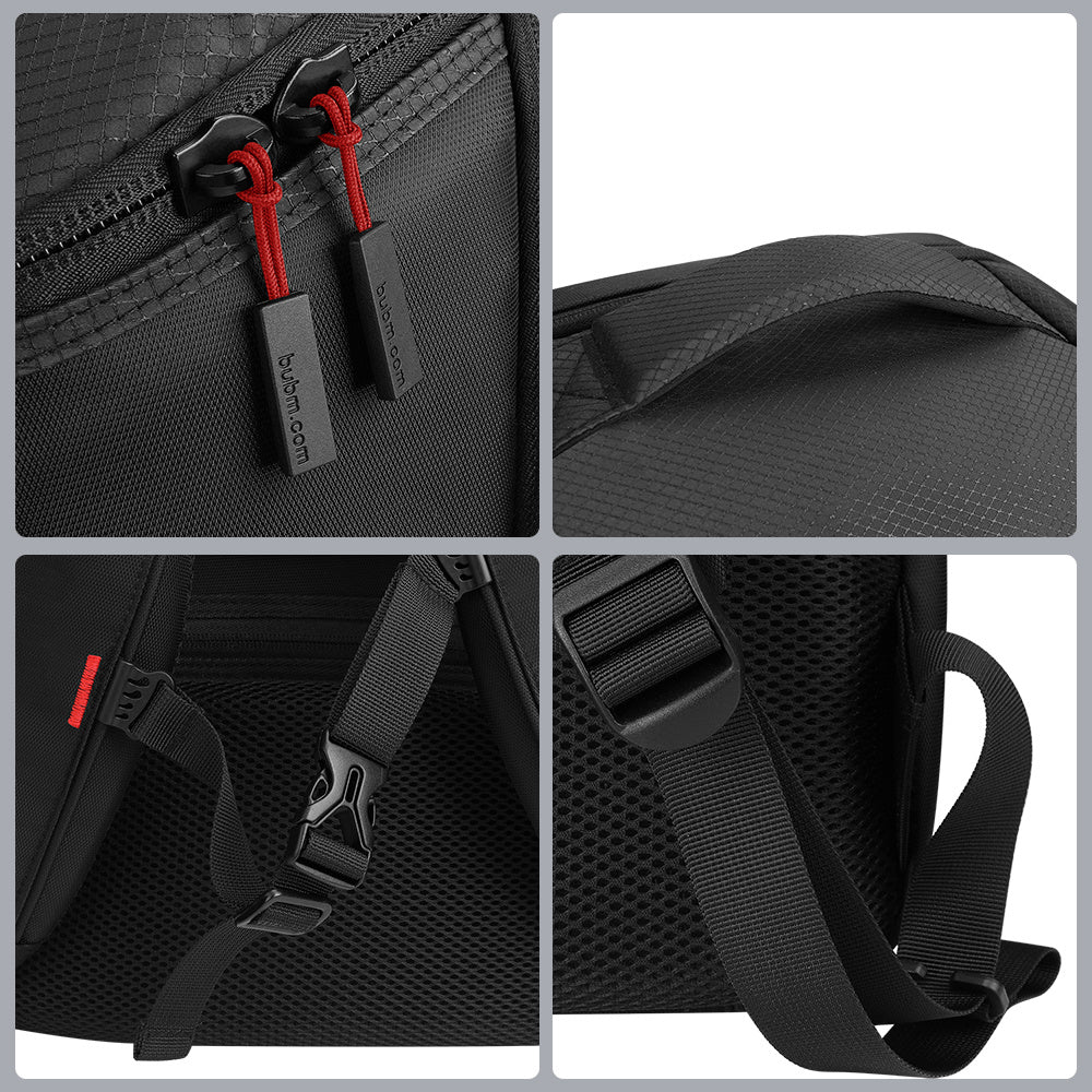 Game Console Travel Bag for PS5 - Black Nylon Carrying Case – Duvencioglu