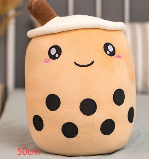 The Original Kawaii Boba Tea Plush Pillow | Super Soft Bubble Tea Cuddle Companion