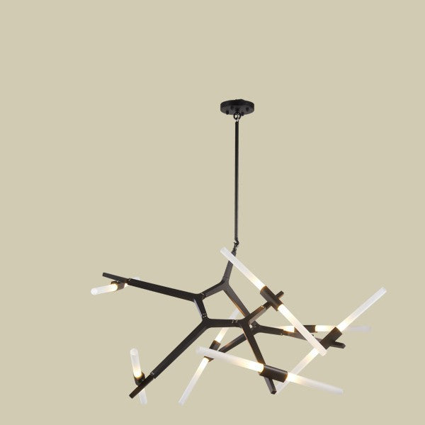 Nordic Branch-Style LED Chandelier – 6–20-Head Minimalist Pendant – Duvencioglu