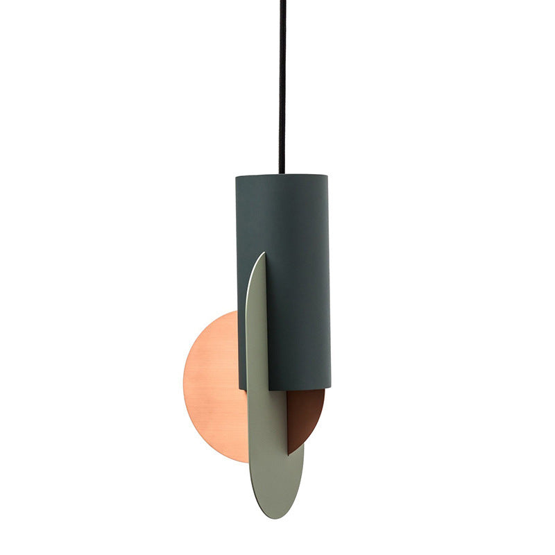 Postmodern Scandinavian Single-Head LED Chandelier – 25×50 cm Iron Pendan – Duvencioglu