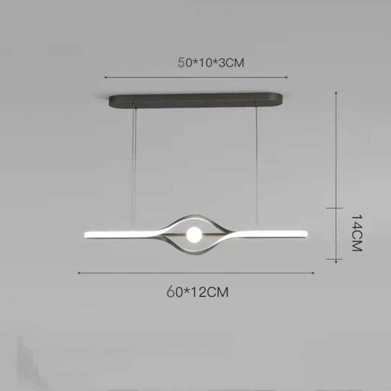 Magic-Bean Iron LED Chandelier – GT063 Single-Head Pendant – Duvencioglu