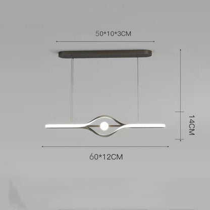 Magic-Bean Iron LED Chandelier – GT063 Single-Head Pendant – Duvencioglu