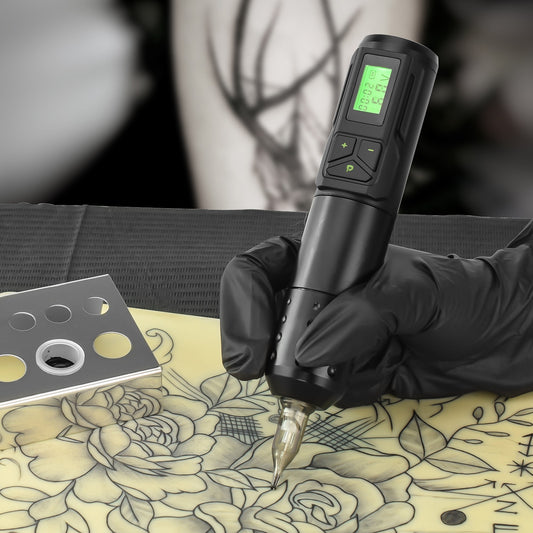 Adjustable Radio Source Tattoo Pen - Mini Motor Machine with USB Charging – Duvencioglu