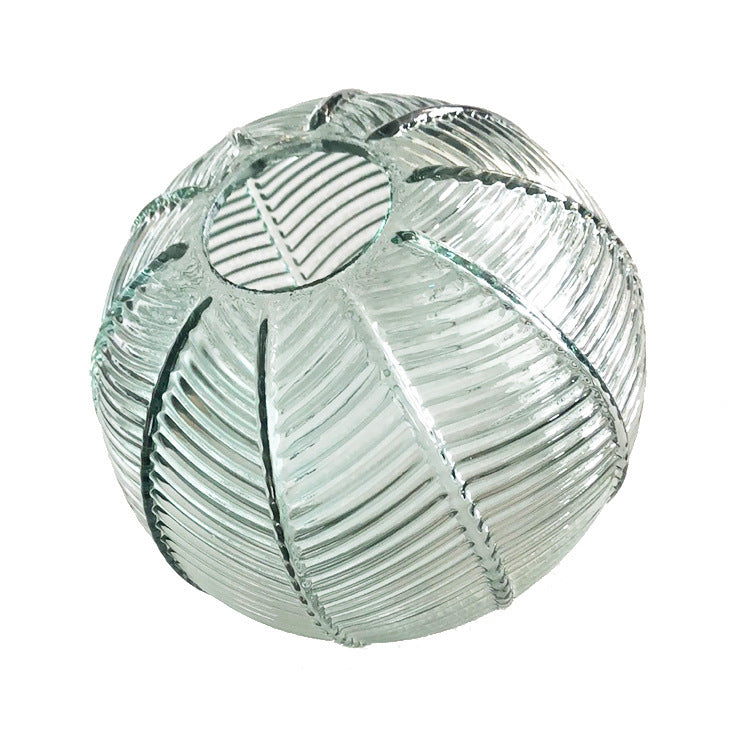 Green Leaf Pattern Glass Chandelier – Modern Dining & Living Pendant – Duvencioglu