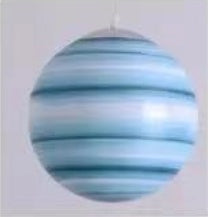 Nordic Industrial Moon LED Chandelier – Single-Head Pendant – Duvencioglu