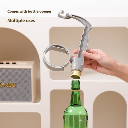 Adjustable Beverage Bottle Handle Holder - Multi-Use Pouring Grip for Oil & Liquid Bottles – Duvencioglu
