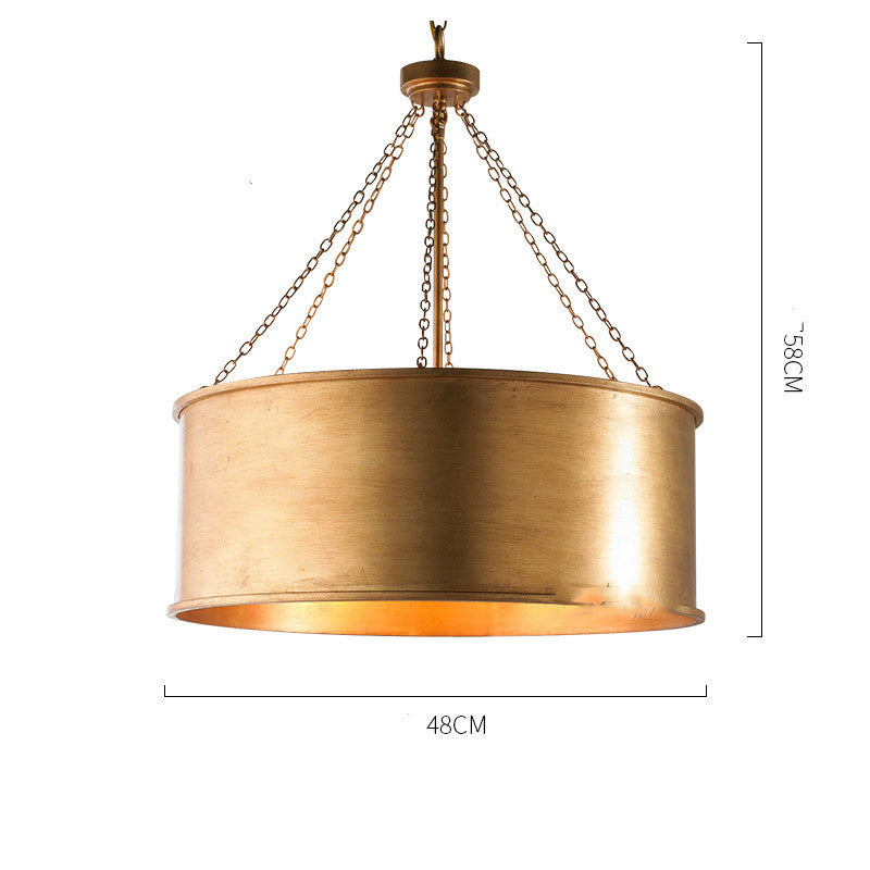 Antique Rural Iron Chandelier – Ø 48 cm & 64 cm Retro Pendant – Duvencioglu
