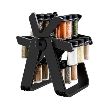 Rotating Ferris Wheel Seasoning Rack - Modern Kitchen Organizer – Duvencioglu