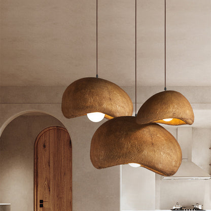 Nordic Cloud LED Chandelier – Micro-Cement & Resin Pendant Light – Duvencioglu