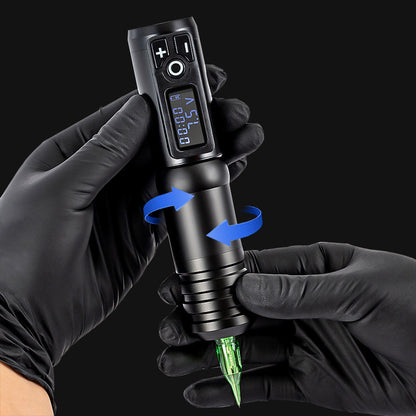 Lightning Wireless Charging Tattoo Pen with LCD Display – Duvencioglu