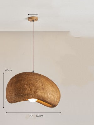 Nordic Cloud LED Chandelier – Micro-Cement & Resin Pendant Light – Duvencioglu