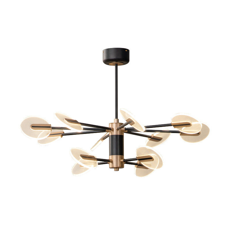 Nordic Iron & Acrylic LED Chandelier – Creative Dining Room Pendant – Duvencioglu