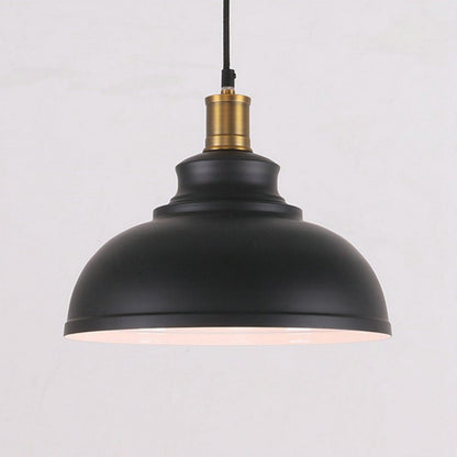 Industrial Farmhouse Barn Pendant Light - Metal Hanging Fixture – Duvencioglu