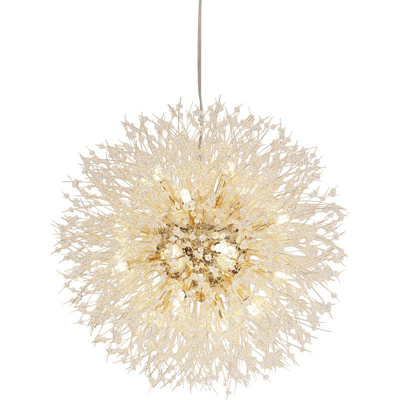 Dandelion Crystal Chandelier - Light Luxury Ceiling Lamp – Duvencioglu