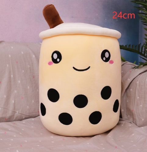 The Original Kawaii Boba Tea Plush Pillow | Super Soft Bubble Tea Cuddle Companion