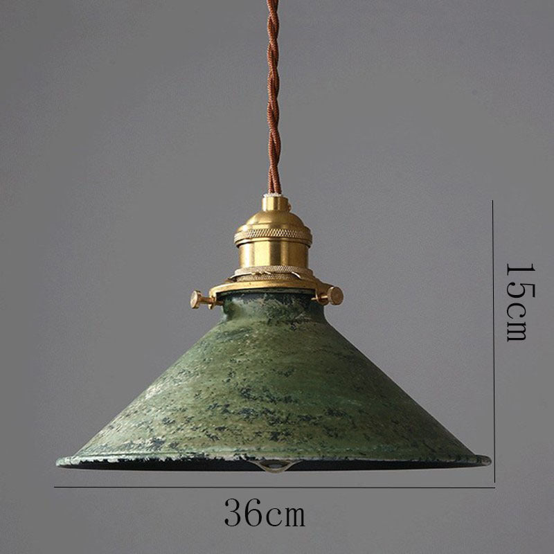 Cafe Simple Modern Pendant Light - Copper & Iron Living Room Lamp – Duvencioglu