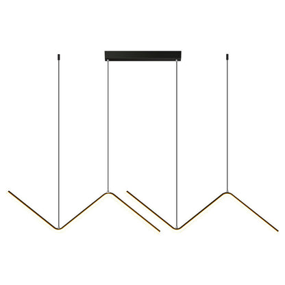 Modern Minimalist Zinc-Alloy LED Chandelier – 900×1200 mm Pendant – Duvencioglu