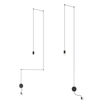 Linear Iron LED Chandelier – Designer Dining & Bar Pendant – Duvencioglu