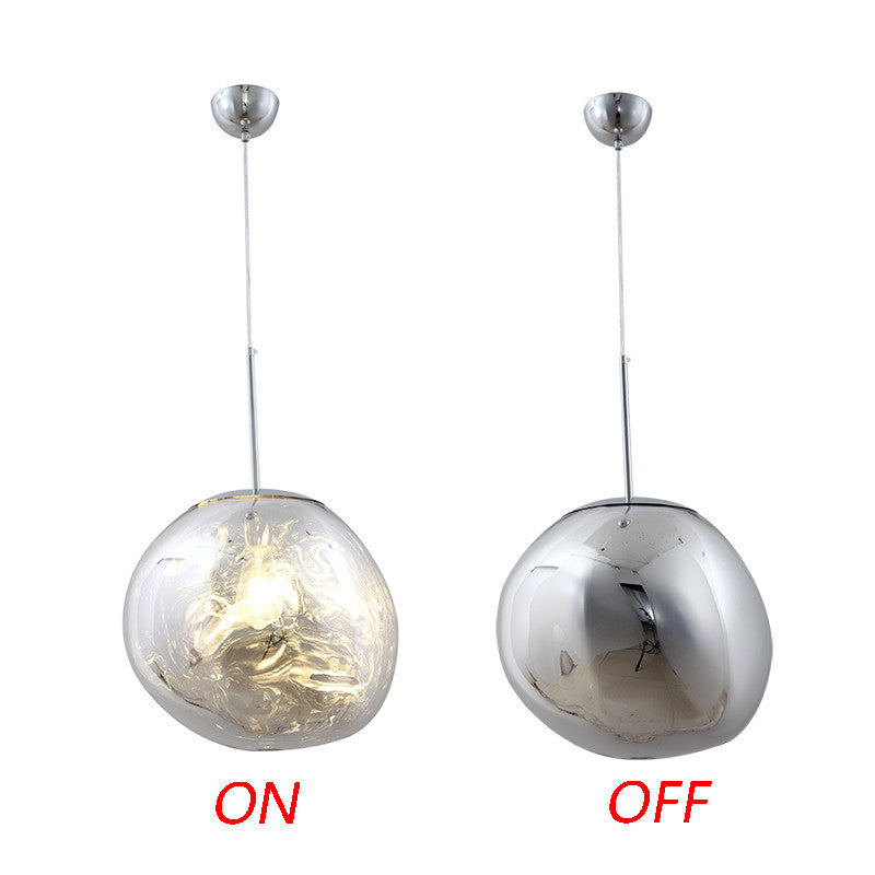 Postmodern Lava Crystal Chandelier – Irregular LED Pendant (150–300 mm) – Duvencioglu