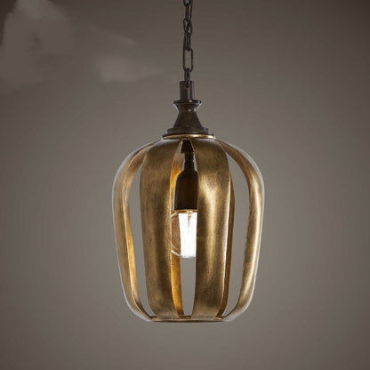 Retro Industrial Resin & Iron Chandelier – Ø25 cm & Ø43 cm Pendant – Duvencioglu