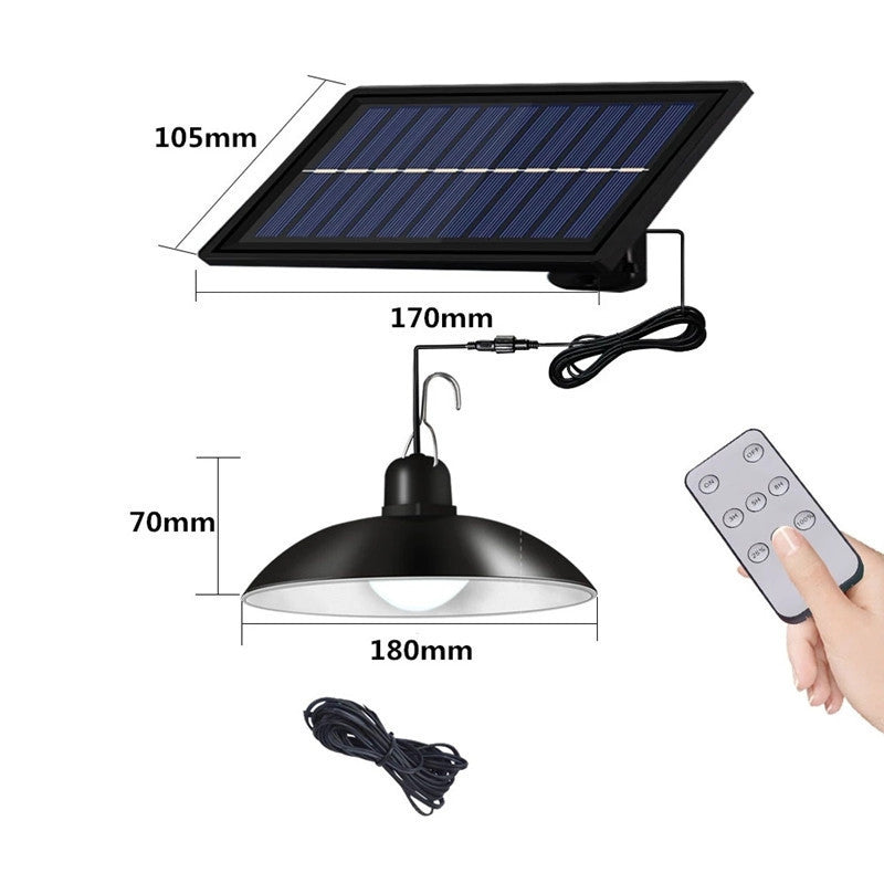 Solar Single Head Chandelier LED Retro – Duvencioglu