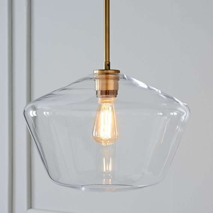 Nordic Minimalist Single-Head Glass Chandelier – Luxury Café & Bar Pendant – Duvencioglu