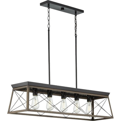 American Country Retro Chandelier – Creative Living Room Pendant Light – Duvencioglu
