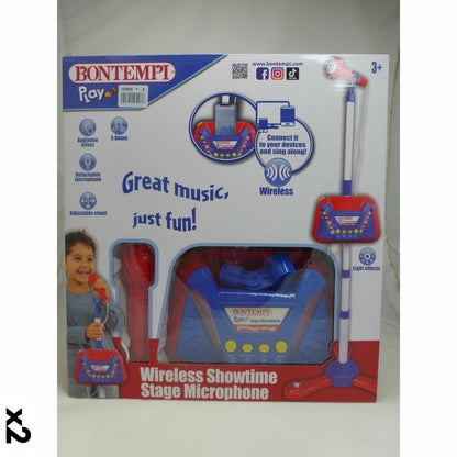 Bontempi Musical Toy (2-Pack) - Large Plastic Instrument with Lights and Sound – Duvencioglu