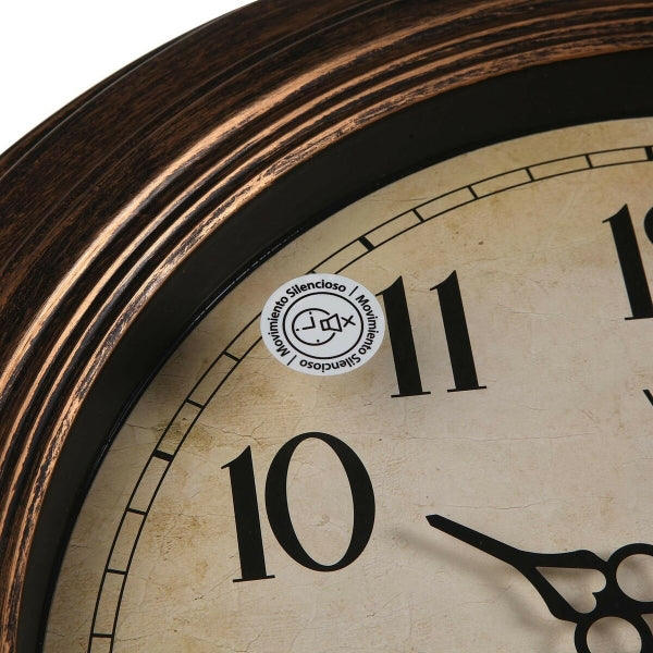 Antique Golden Wall Clock – Elegant Vintage Style for Any Room